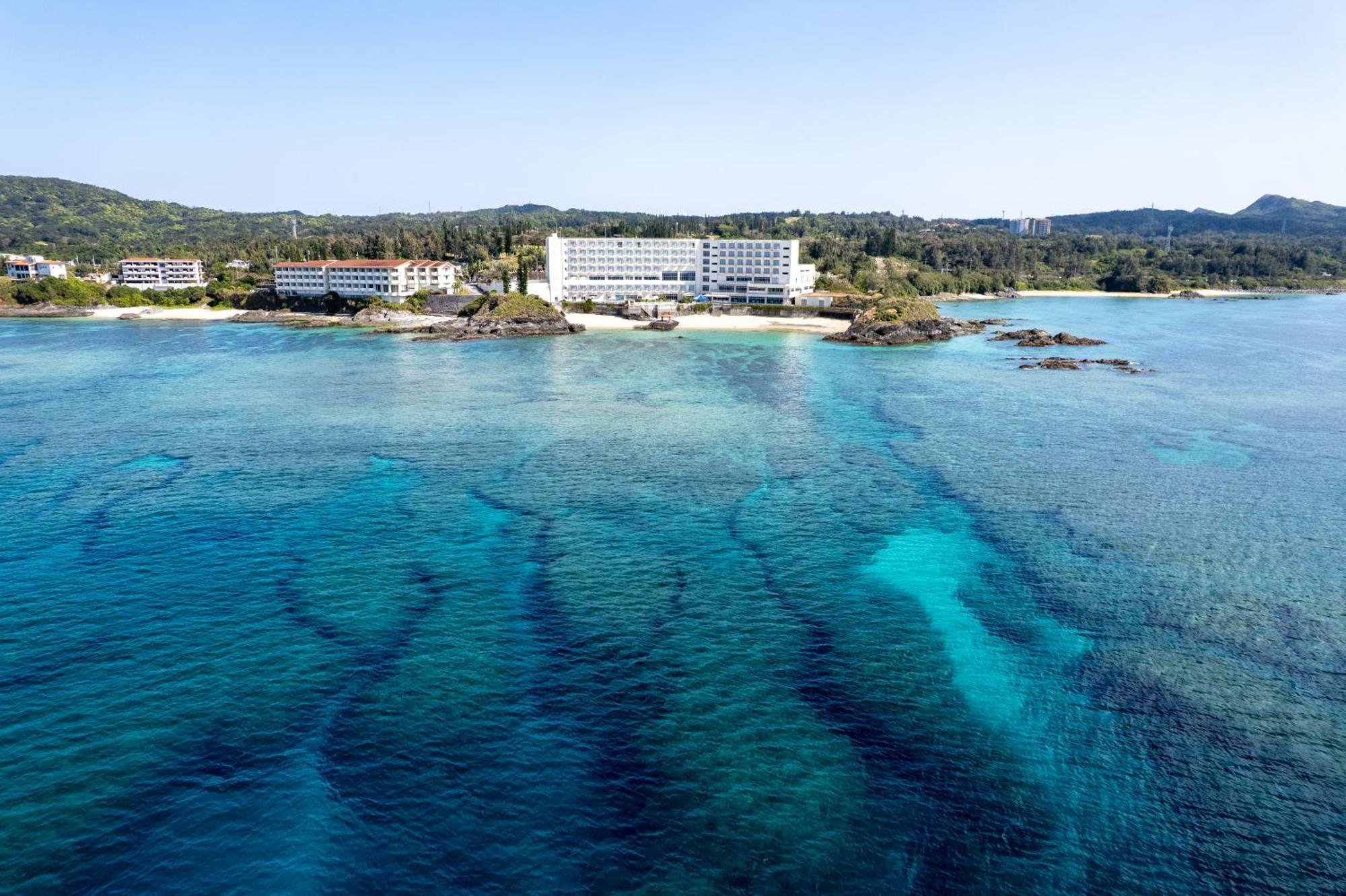 Hotel Miyuki Beach Onna Zewnętrze zdjęcie
